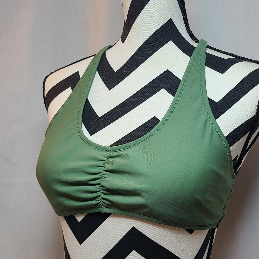 Green Bikini Top